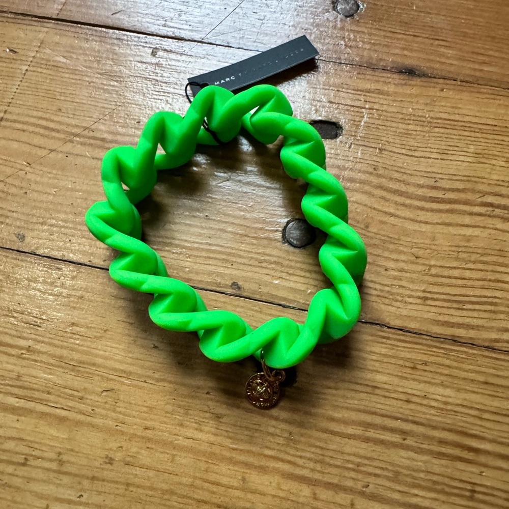 Marc by Marc Jacobs Green Silicone Bracelet